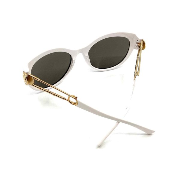 Womens Versace White 55mm Sunglasses